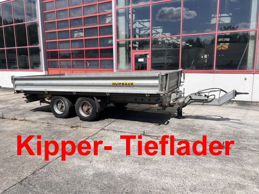 Humbaur Tandemkipper- Tieflader - Tipper trailer: picture 1 Humbaur Tandemkipper- Tieflader - Tipper trailer: picture 1