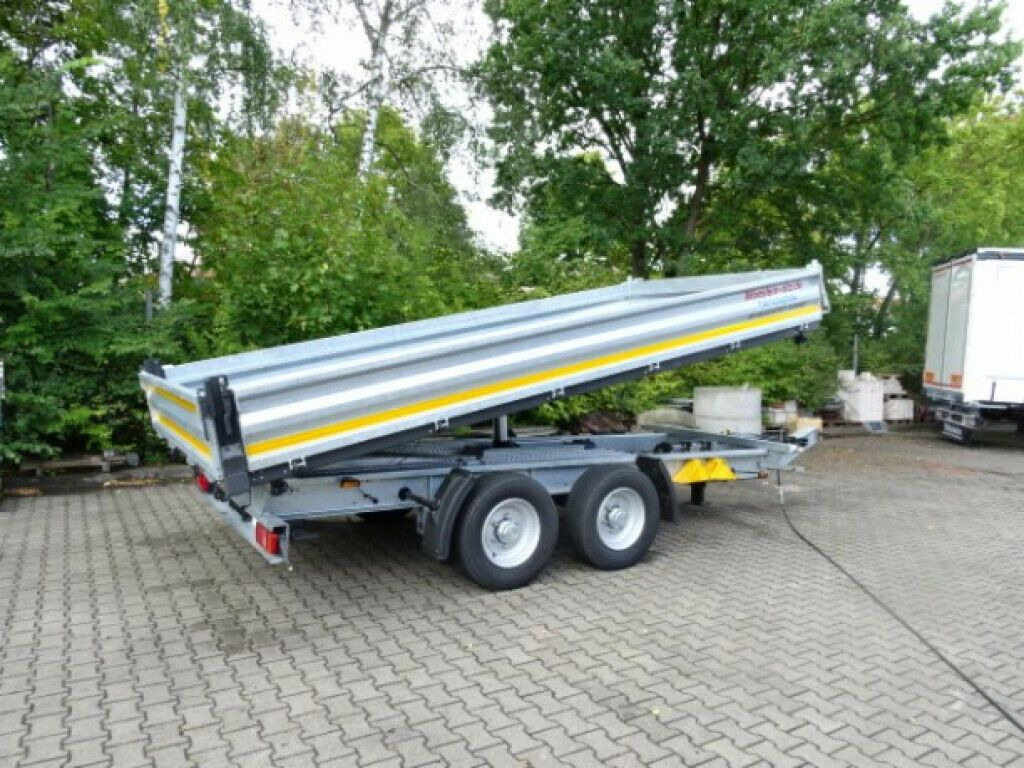 Möslein 13 t Tandem 3- Seitenkipper Tieflader-- Neufahr - Tipper trailer: picture 4 Möslein 13 t Tandem 3- Seitenkipper Tieflader-- Neufahr - Tipper trailer: picture 4