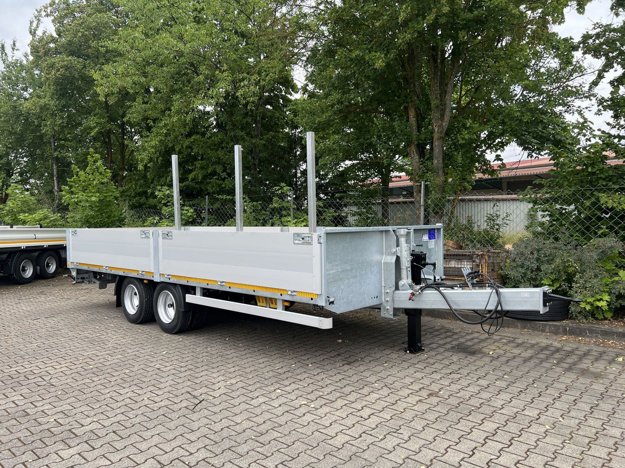 Möslein 14,4 t GG Tandem- Pritschenanhänger- Tieflader - Low loader trailer: picture 3 Möslein 14,4 t GG Tandem- Pritschenanhänger- Tieflader - Low loader trailer: picture 3