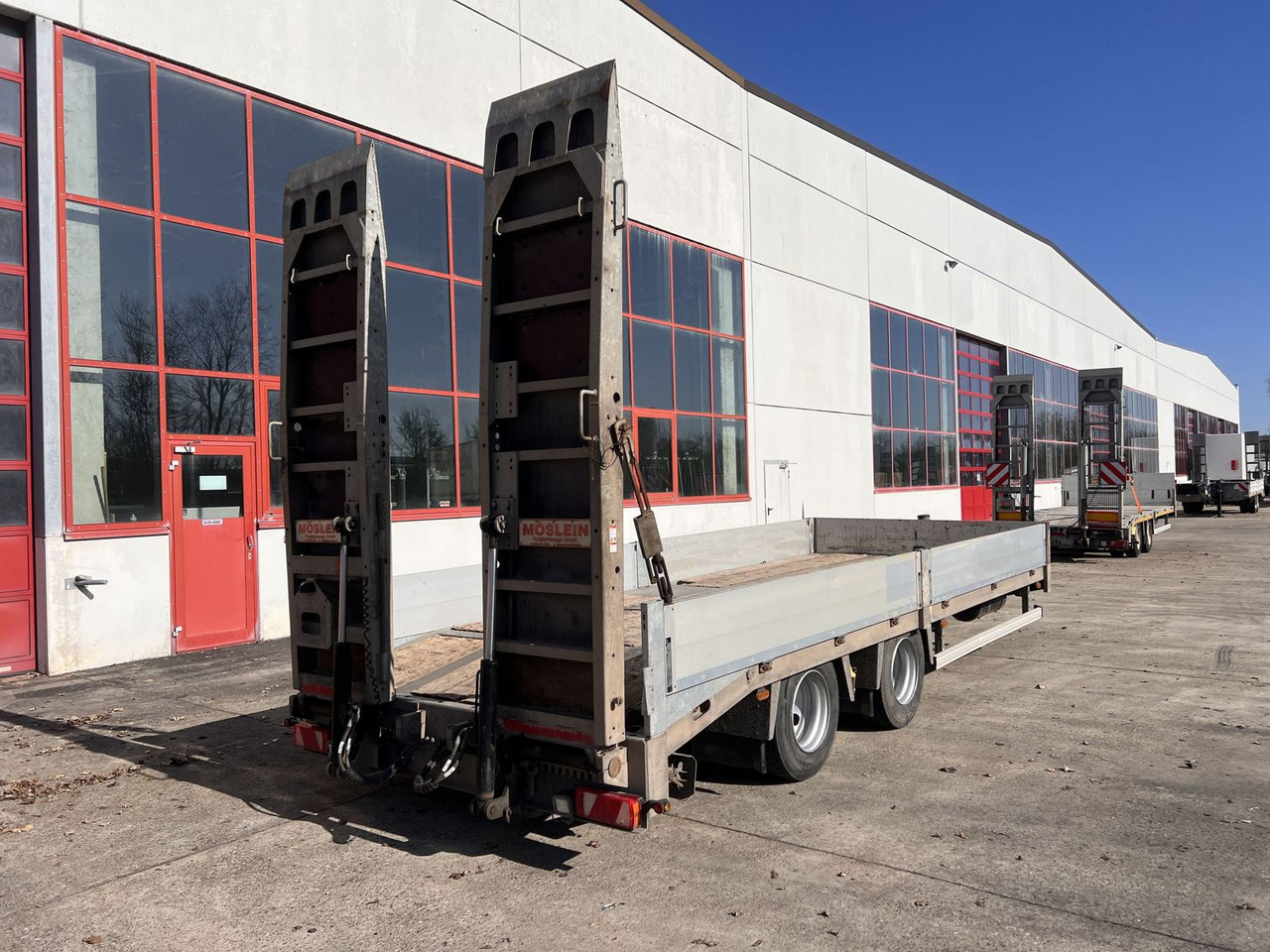 Möslein 19 t Tandemtieflader - Low loader trailer: picture 4 Möslein 19 t Tandemtieflader - Low loader trailer: picture 4
