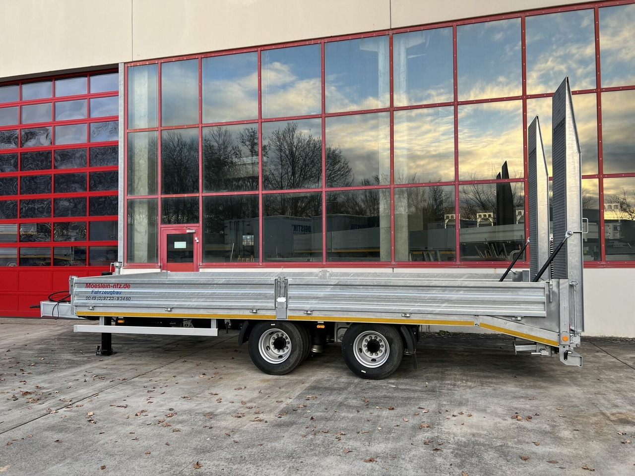 Möslein 19 t Tandemtieflader,Neufahrzeug - Low loader trailer: picture 5 Möslein 19 t Tandemtieflader,Neufahrzeug - Low loader trailer: picture 5