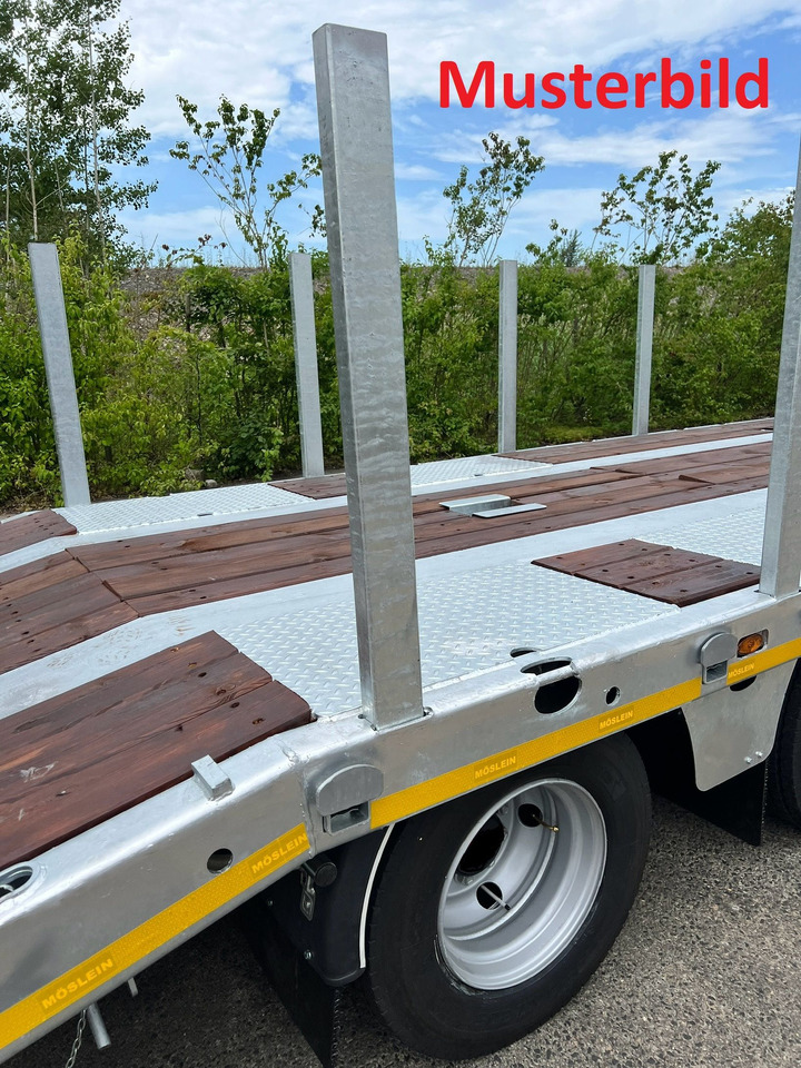 Möslein T 3-8,20 P VB H1 3 Achs Tieflader mit gerader Ladefläche 8,10 m, Neufahrzeug - Low loader trailer: picture 3 Möslein T 3-8,20 P VB H1 3 Achs Tieflader mit gerader Ladefläche 8,10 m, Neufahrzeug - Low loader trailer: picture 3