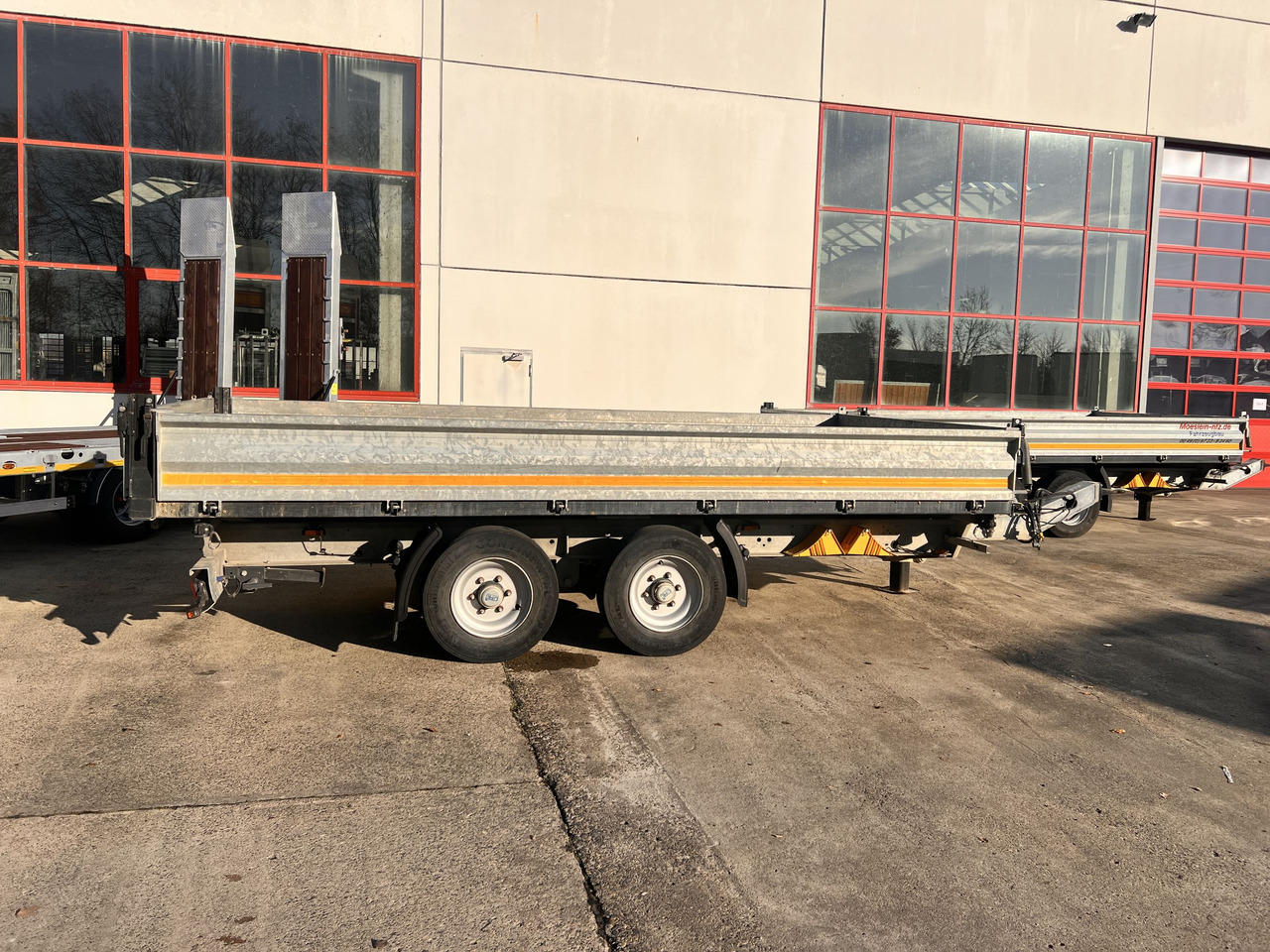 Möslein TDS 13 Schwebheim 13 t Tandemkipper- Tieflader - Tipper trailer: picture 2 Möslein TDS 13 Schwebheim 13 t Tandemkipper- Tieflader - Tipper trailer: picture 2