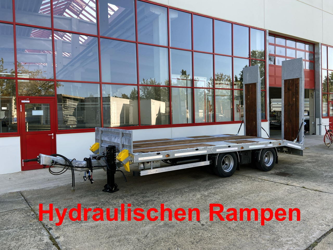 Möslein TT21-7,2 Hydr 21 t Tandemtieflader, hydr. Rampen, NEU - Low loader trailer: picture 1 Möslein TT21-7,2 Hydr 21 t Tandemtieflader, hydr. Rampen, NEU - Low loader trailer: picture 1