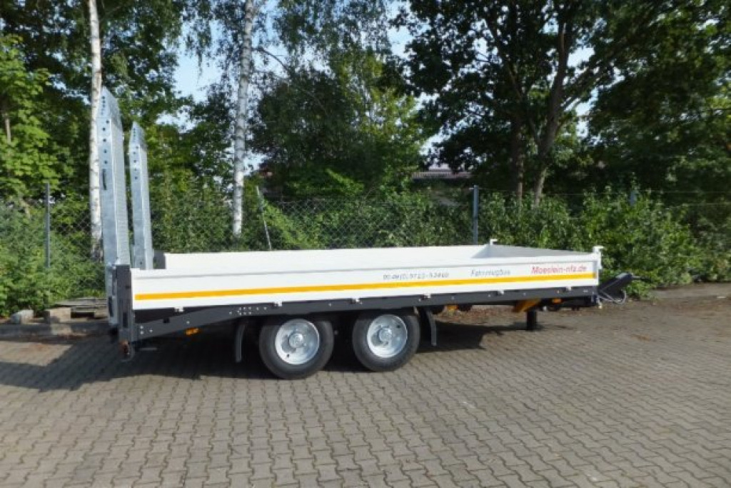Möslein TTT 13- 5,2 Weiß Neuer Tandemtieflader 13 t GG - Low loader trailer: picture 3 Möslein TTT 13- 5,2 Weiß Neuer Tandemtieflader 13 t GG - Low loader trailer: picture 3