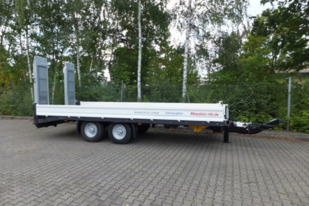 Möslein TTT 13- 6,28 Weiß Neuer Tandemtieflader 13 t GG - Low loader trailer: picture 2 Möslein TTT 13- 6,28 Weiß Neuer Tandemtieflader 13 t GG - Low loader trailer: picture 2