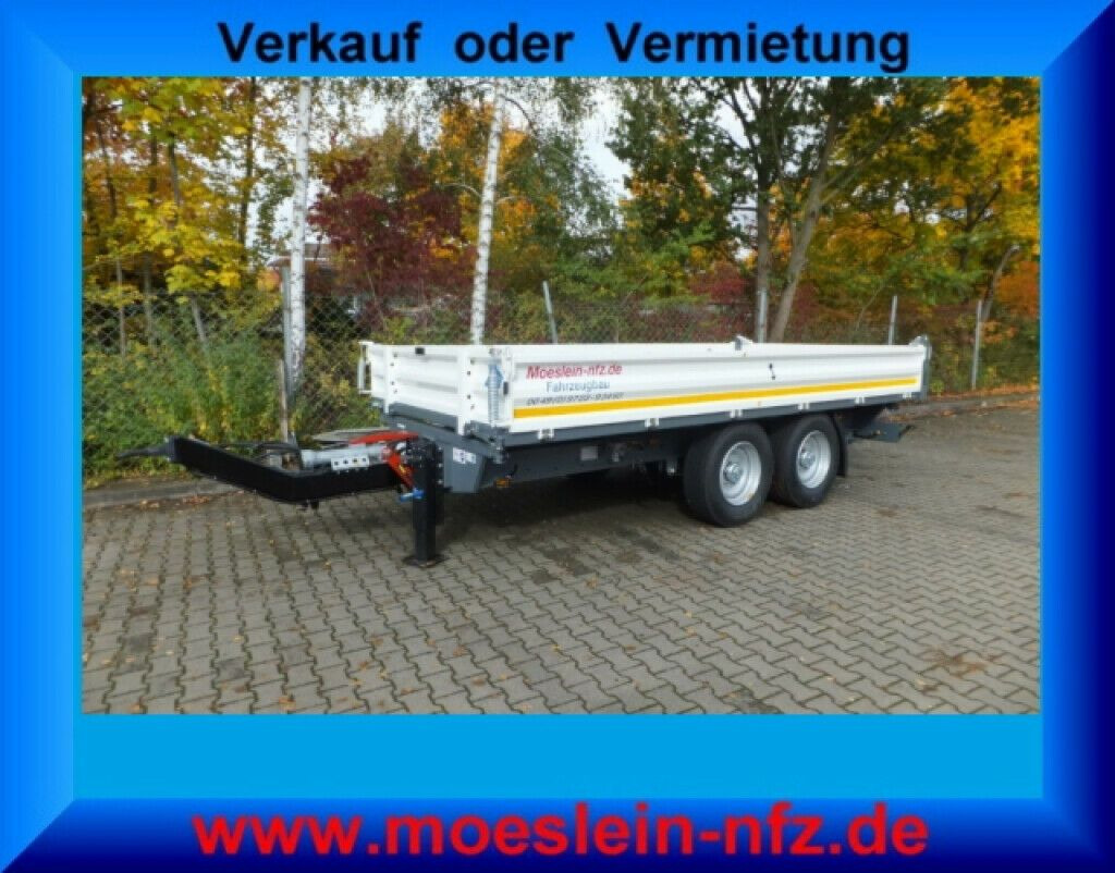 Möslein neuer Tandem 3- Seitenkipper-- Neufahrzeug -- - Tipper trailer: picture 1 Möslein neuer Tandem 3- Seitenkipper-- Neufahrzeug -- - Tipper trailer: picture 1