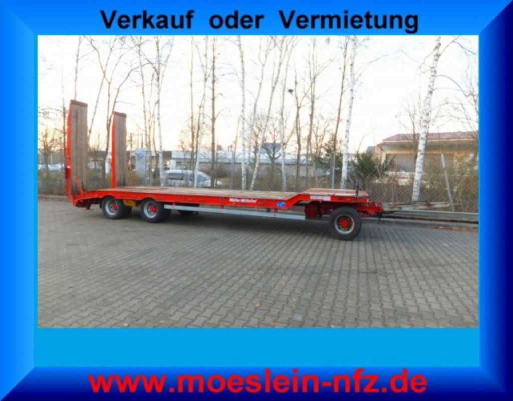 Müller Mitteltal T 3 3 Achs Tieflader- Anhänger - Low loader trailer: picture 4 Müller Mitteltal T 3 3 Achs Tieflader- Anhänger - Low loader trailer: picture 4