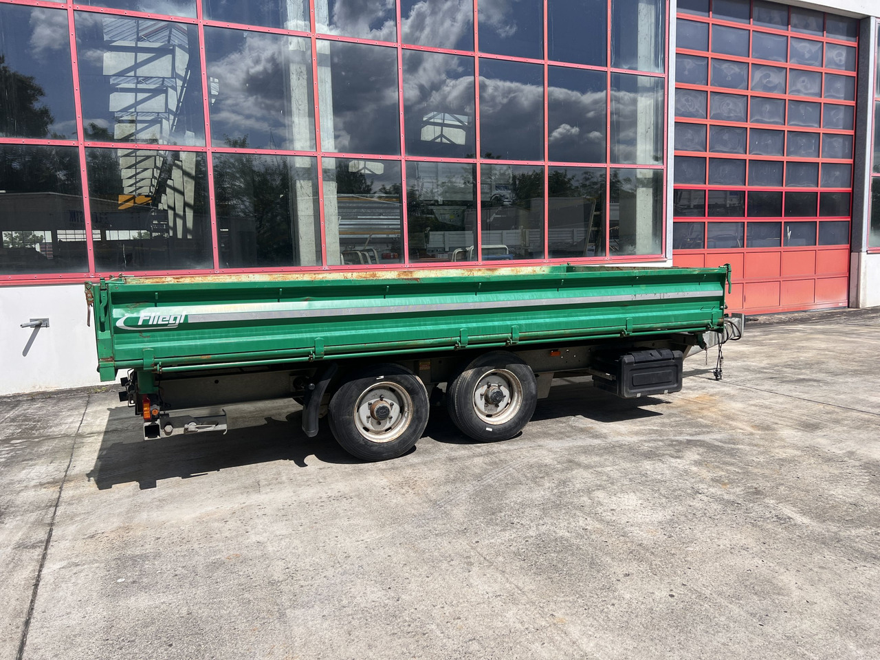 Tipper trailer TK Tandemkipper- Tieflader, wenig Benutzt: picture 6 Tipper trailer TK Tandemkipper- Tieflader, wenig Benutzt: picture 6