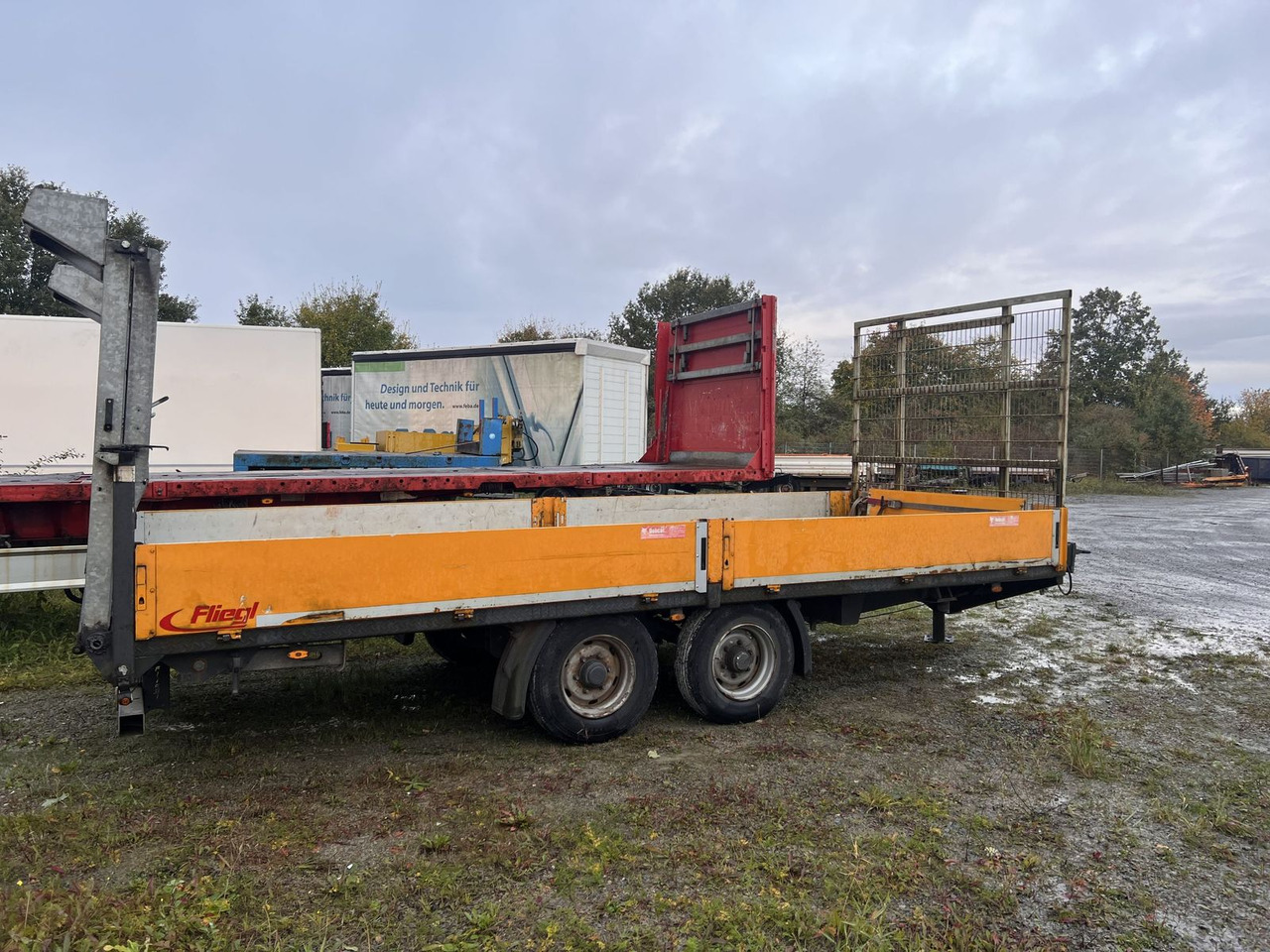 Tandemtieflader - Low loader trailer: picture 4 Tandemtieflader - Low loader trailer: picture 4