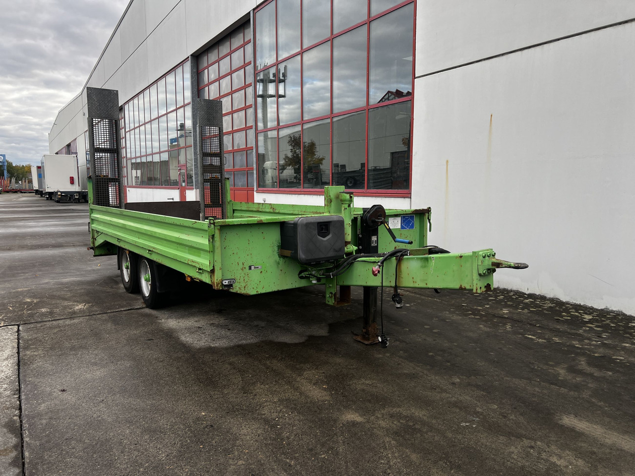 Tt Tandemtieflader - Low loader trailer: picture 2 Tt Tandemtieflader - Low loader trailer: picture 2