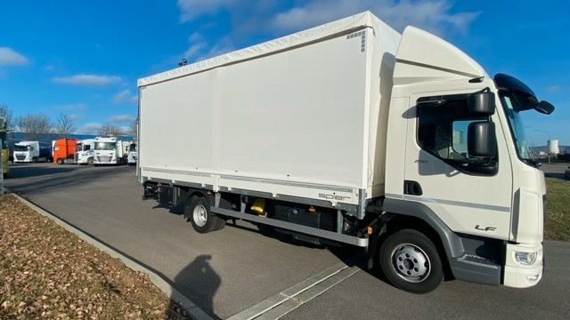 DAF LF 210 8t Pritsche-Plane LBW Tageszulassung DAF FA LF 210 08t Spier Pritsche-Plane - Curtainsider truck: picture 2 DAF LF 210 8t Pritsche-Plane LBW Tageszulassung DAF FA LF 210 08t Spier Pritsche-Plane - Curtainsider truck: picture 2