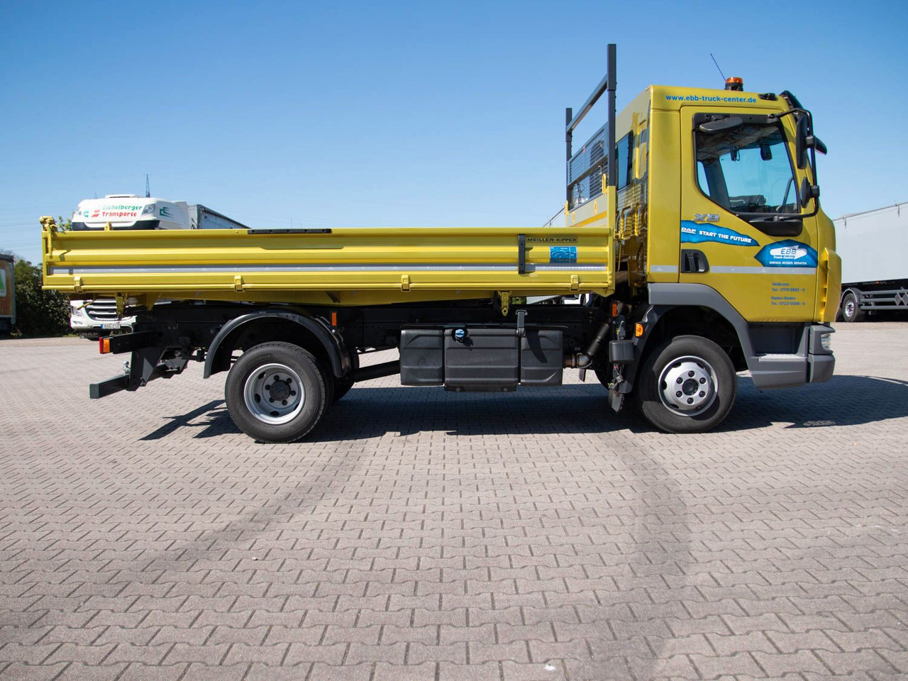 DAF XB 230 7,5t Meiller Kipper - Tipper: picture 4 DAF XB 230 7,5t Meiller Kipper - Tipper: picture 4