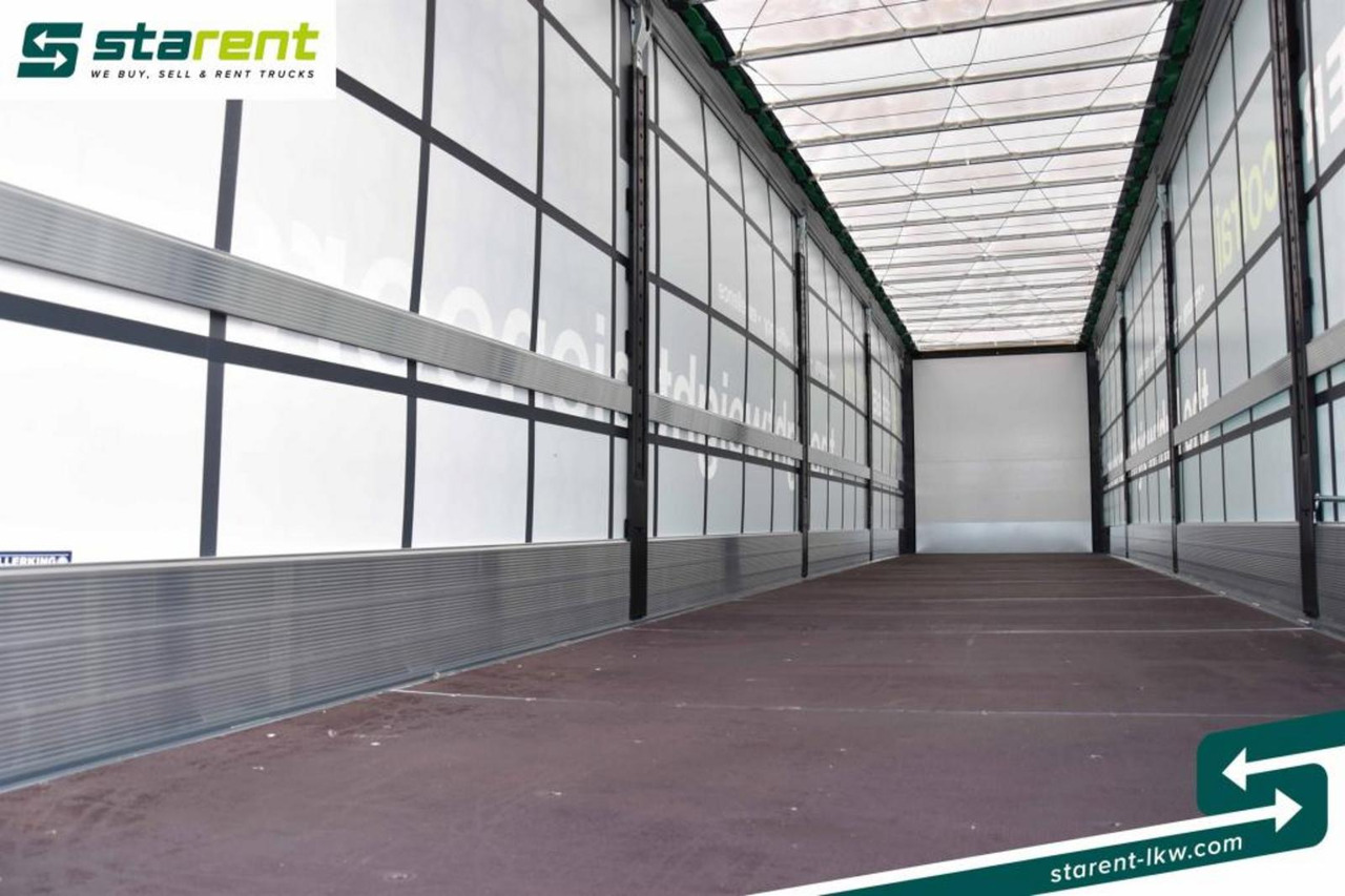 Curtainsider semi-trailer Berger LIGHT Tautliner Lift-A ALCOA Palka 5.384 Kg MIETE: picture 11