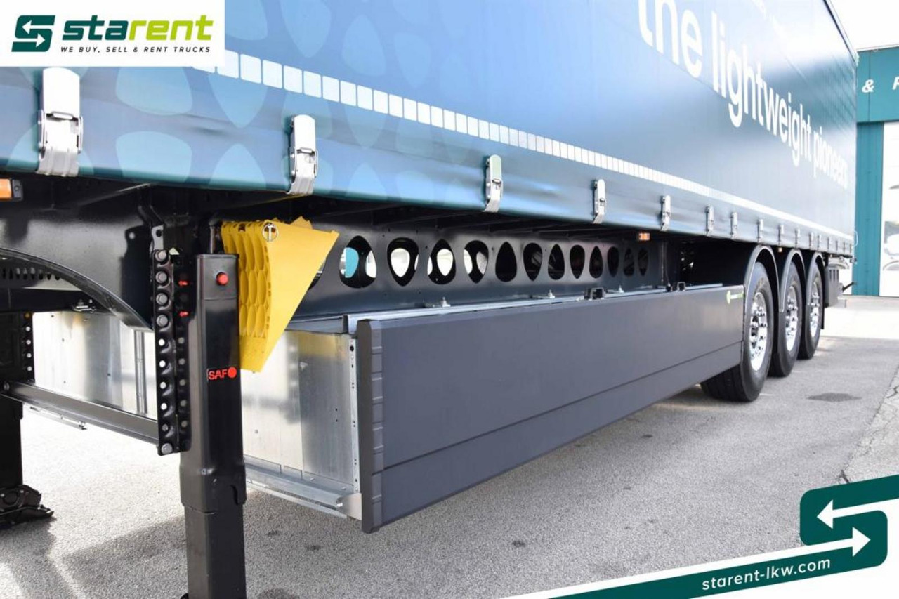 Curtainsider semi-trailer Berger LIGHT Tautliner Lift-A ALCOA Palka 5.384 Kg MIETE: picture 18