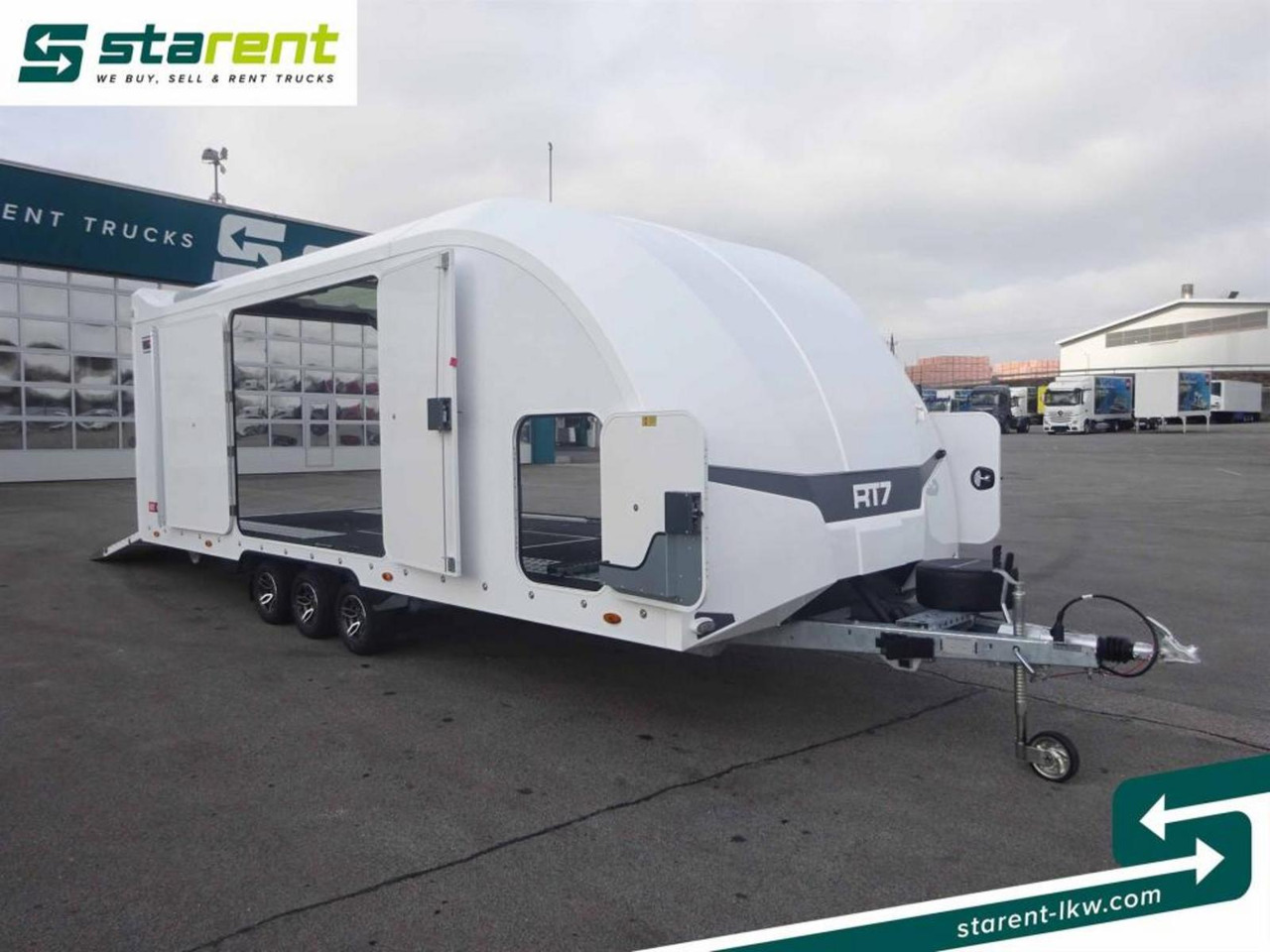 Autotransporter trailer Brian James Trailers Race Transporter 7 Seilwinde elektrische Klappe: picture 10 Autotransporter trailer Brian James Trailers Race Transporter 7 Seilwinde elektrische Klappe: picture 10