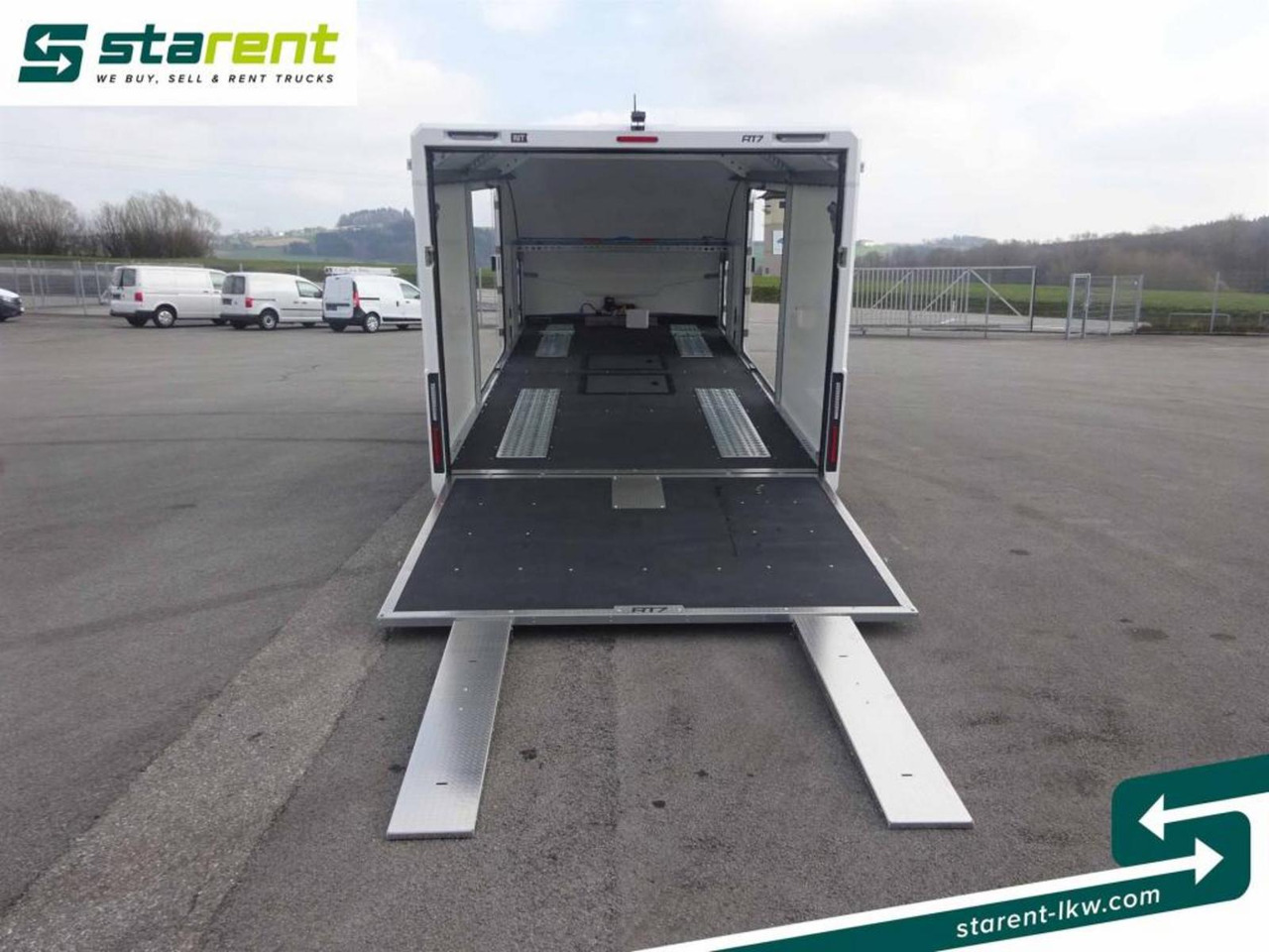 Autotransporter trailer Brian James Trailers Race Transporter 7 Seilwinde elektrische Klappe: picture 12 Autotransporter trailer Brian James Trailers Race Transporter 7 Seilwinde elektrische Klappe: picture 12