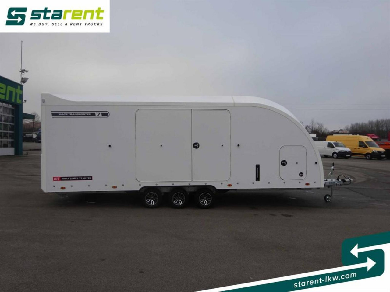 Brian James Trailers Race Transporter 7, Seilwinde, elektrische Klappe - Autotransporter trailer: picture 4 Brian James Trailers Race Transporter 7, Seilwinde, elektrische Klappe - Autotransporter trailer: picture 4
