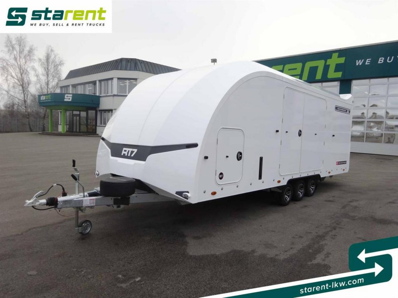 Brian James Trailers Race Transporter 7, Seilwinde, elektrische Klappe - Autotransporter trailer: picture 1 Brian James Trailers Race Transporter 7, Seilwinde, elektrische Klappe - Autotransporter trailer: picture 1