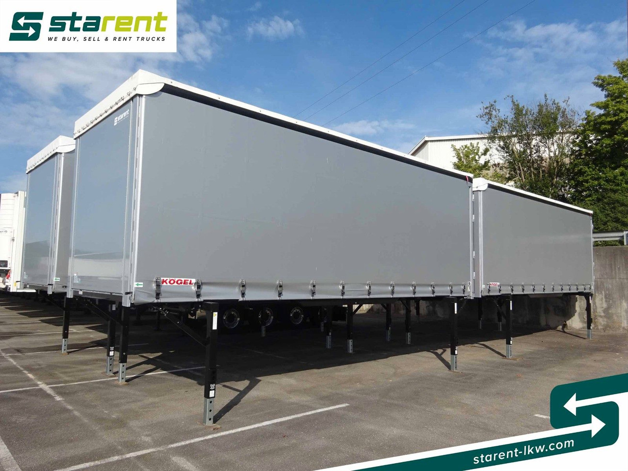 Kögel Swap Wechselpritsche - Curtainside swap body: picture 1 Kögel Swap Wechselpritsche - Curtainside swap body: picture 1
