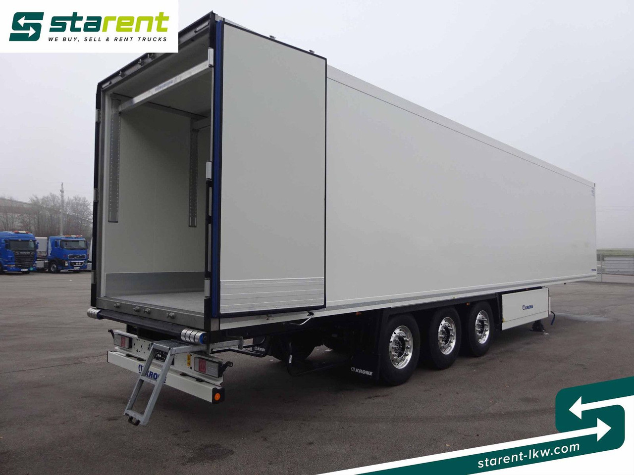 Refrigerator semi-trailer Krone Tiefkühler TK SLXi300 Doppelstock Blumenbreit: picture 12