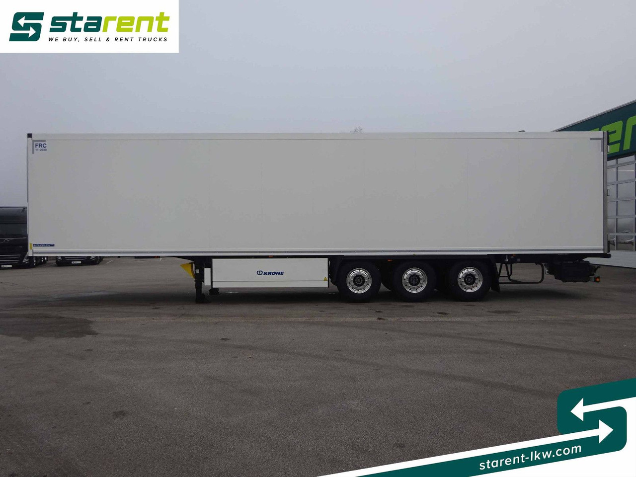 Refrigerator semi-trailer Krone Tiefkühler TK SLXi300 Doppelstock Blumenbreit: picture 11