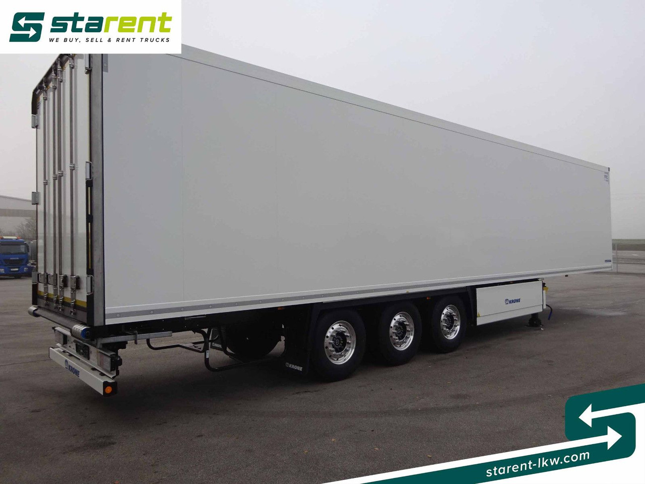 Refrigerator semi-trailer Krone Tiefkühler TK SLXi300 Doppelstock Blumenbreit: picture 8