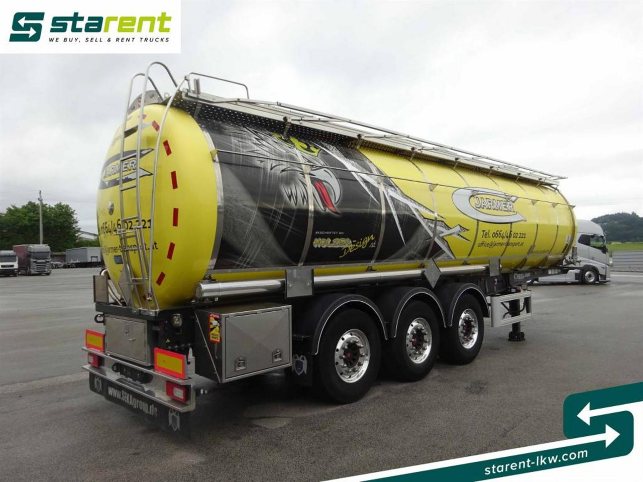 SEKA Lebensmitteltank, ADR, 33.000L, Liftachse - Tank semi-trailer: picture 5 SEKA Lebensmitteltank, ADR, 33.000L, Liftachse - Tank semi-trailer: picture 5
