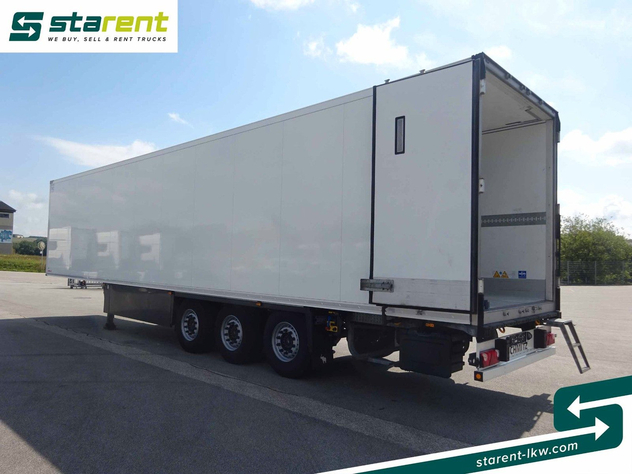 Refrigerator semi-trailer Schmitz Cargobull ThermoKing SLXi300, Palettenkasten, Zurrleiste: picture 9