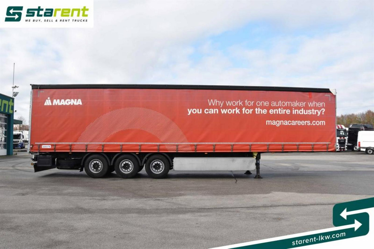 Schmitz Tautliner Hubdach Lift-A Palka Palettenanschlagl. - Curtainsider semi-trailer: picture 4 Schmitz Tautliner Hubdach Lift-A Palka Palettenanschlagl. - Curtainsider semi-trailer: picture 4