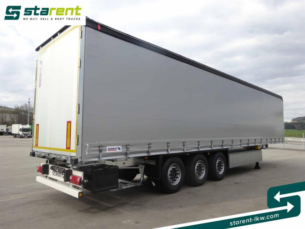 Schmitz Tautliner Hubdach Liftachse Palettenkasten XL - Curtainsider semi-trailer: picture 5 Schmitz Tautliner Hubdach Liftachse Palettenkasten XL - Curtainsider semi-trailer: picture 5
