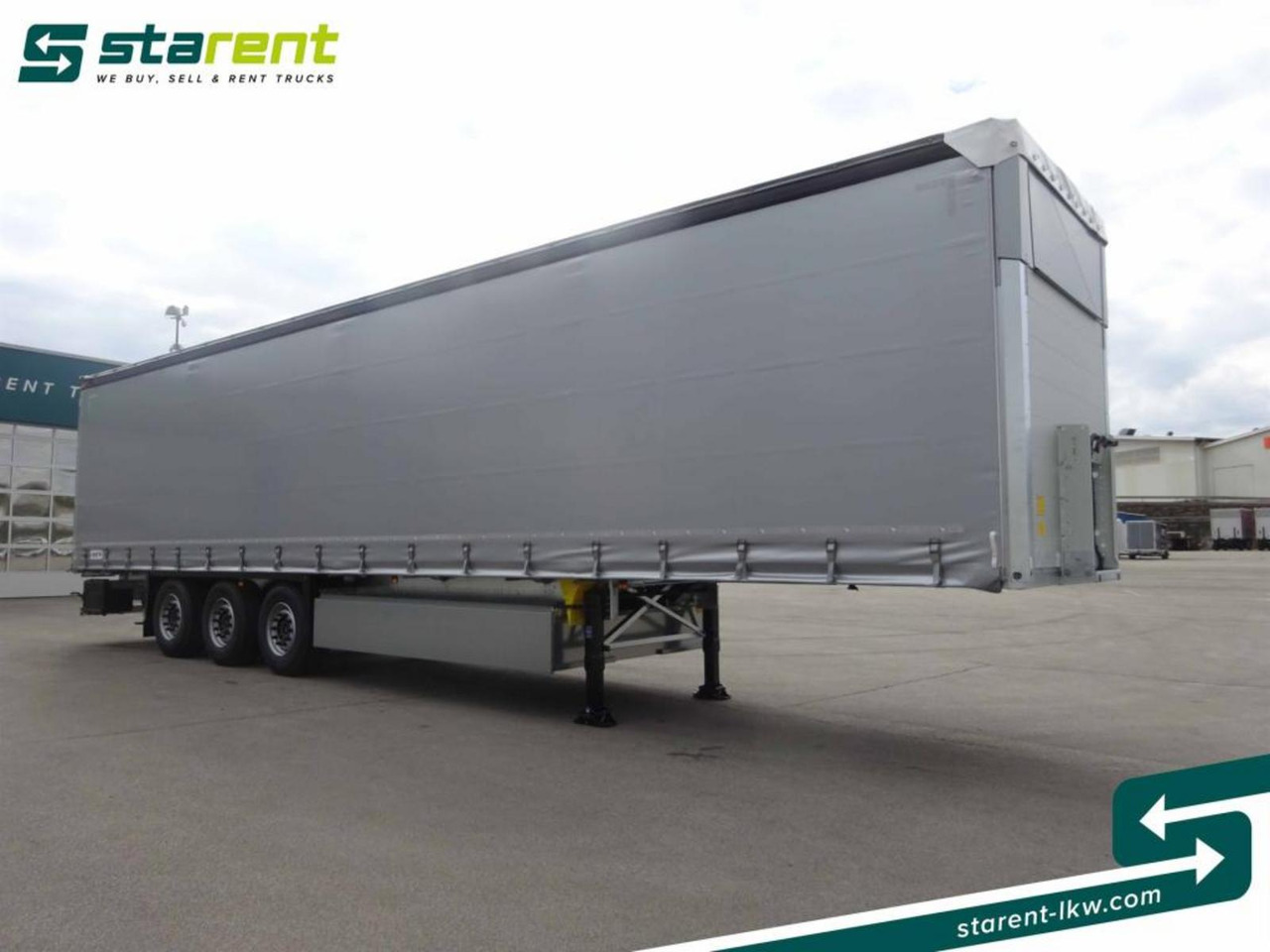 Schmitz Tautliner Hubdach Liftachse Palettenkasten XL - Curtainsider semi-trailer: picture 3 Schmitz Tautliner Hubdach Liftachse Palettenkasten XL - Curtainsider semi-trailer: picture 3