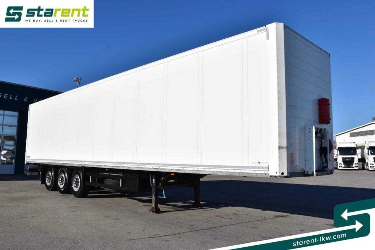 Schmitz Trockenfrachtkoffer Liftachse 3x Zurrleisten - Closed box semi-trailer: picture 3 Schmitz Trockenfrachtkoffer Liftachse 3x Zurrleisten - Closed box semi-trailer: picture 3