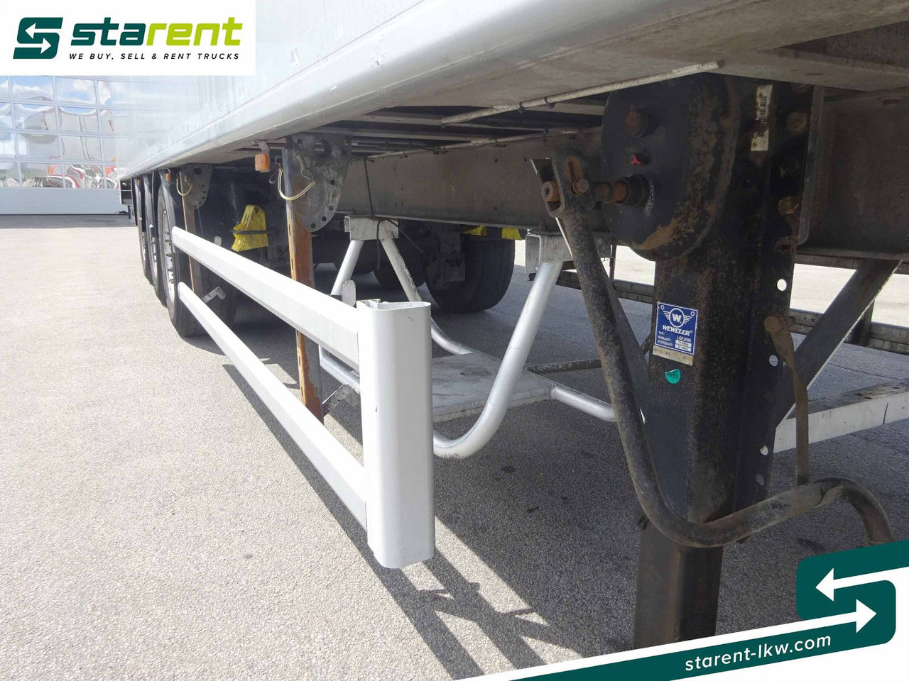 Walking floor semi-trailer Stas Schubbodenauflieger, 92 m³, Funkfernbedienung: picture 19