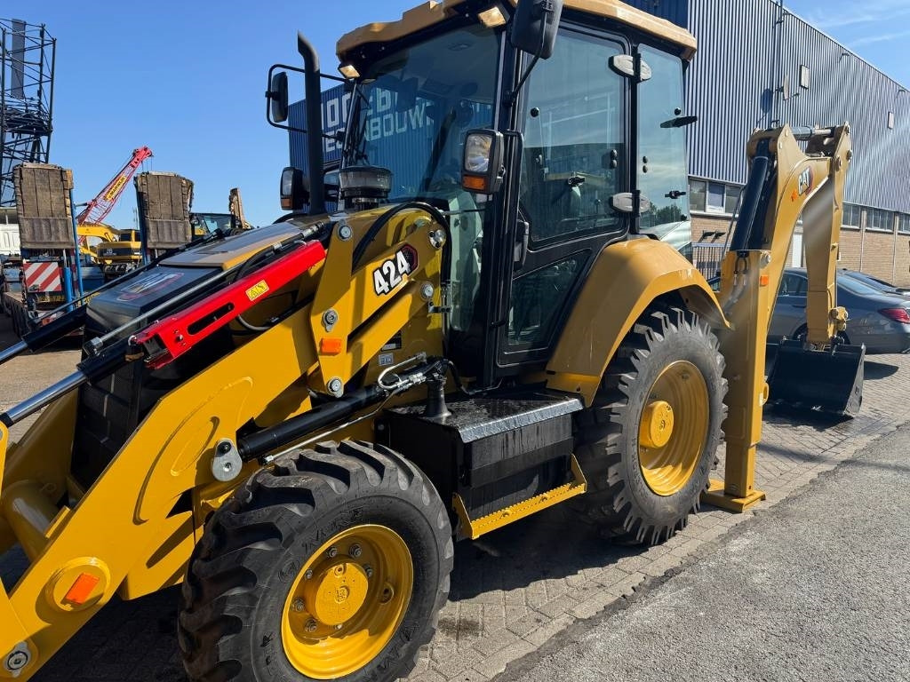Backhoe loader CAT 424 4X4 ( NEW UNUSED ): picture 8