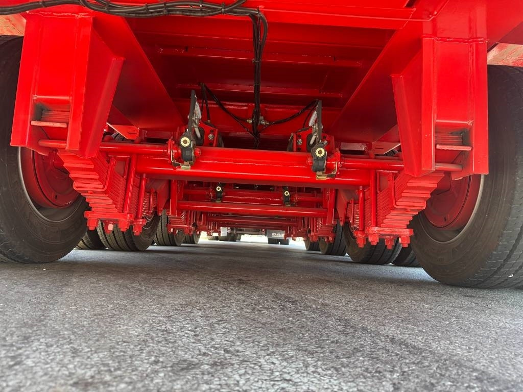 Low loader semi-trailer Lider LD07 Low Bed 4 Axle Full Spring 86 Ton Load: picture 12