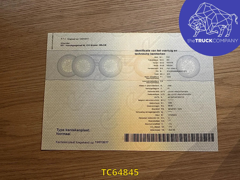 Fiat Doblò 1.4i PETROL / CNG - Panel van: picture 2 Fiat Doblò 1.4i PETROL / CNG - Panel van: picture 2