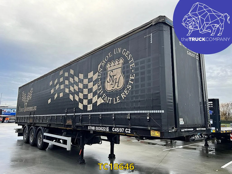 Hoet Trailers + Caisse Libner 2018 - Container transporter/ Swap body semi-trailer: picture 1 Hoet Trailers + Caisse Libner 2018 - Container transporter/ Swap body semi-trailer: picture 1