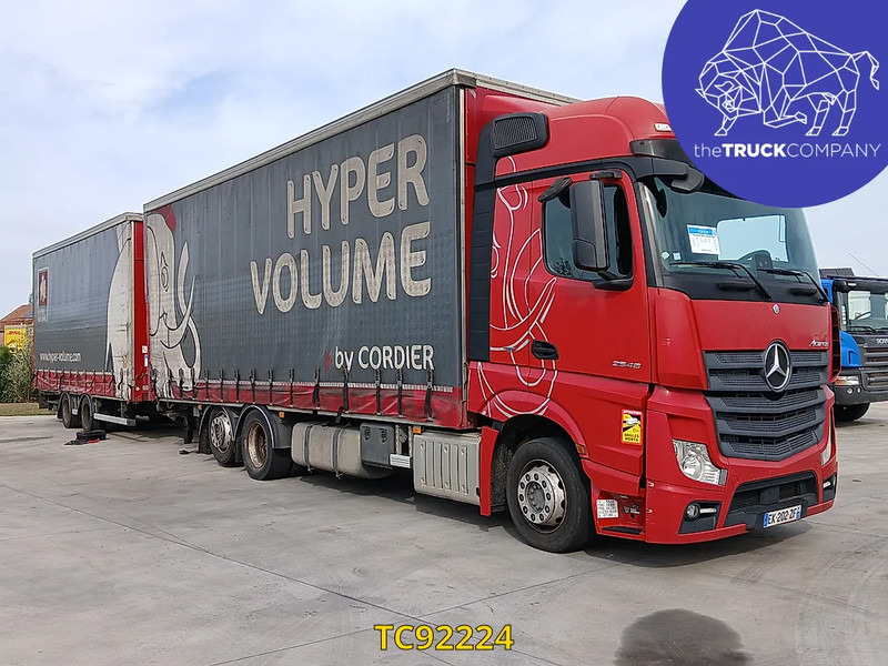 Curtainsider truck Mercedes-Benz Actros 2548: picture 6