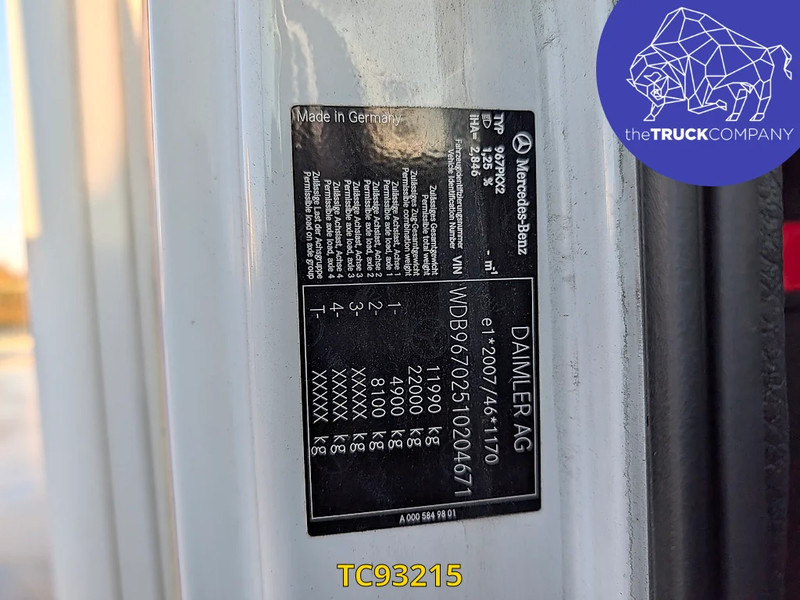 Box truck Mercedes-Benz Atego 1218: picture 8 Box truck Mercedes-Benz Atego 1218: picture 8