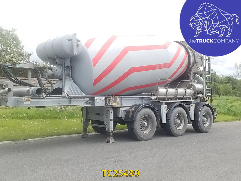 Concrete mixer semi-trailer Renders: picture 1