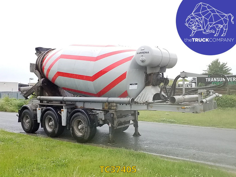 Concrete mixer semi-trailer Renders: picture 7