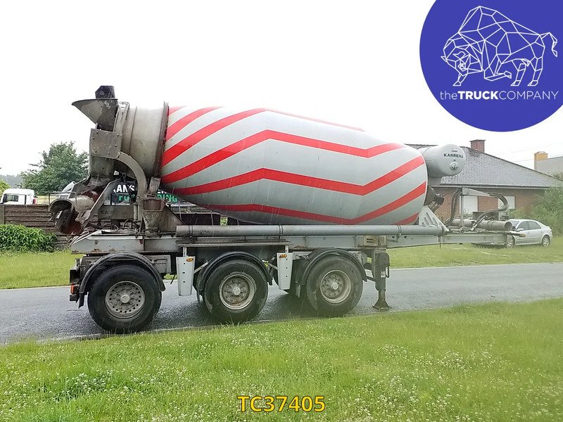 Concrete mixer semi-trailer Renders: picture 8