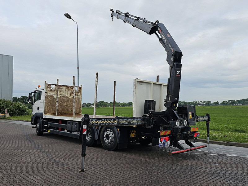 Dropside/ Flatbed truck, Crane truck MAN 26.460 TGS: picture 6