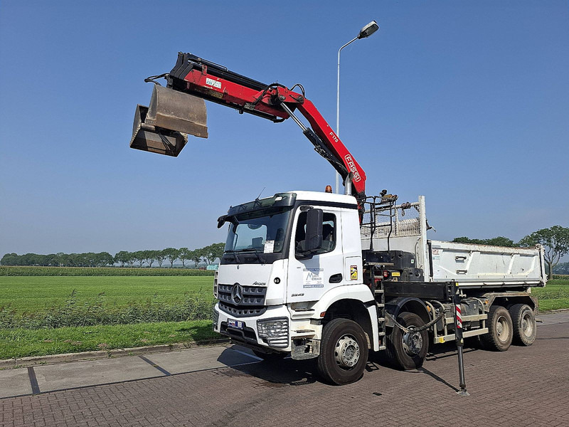 Mercedes-Benz AROCS 3243 FASSI F175A023 - Tipper, Crane truck: picture 5 Mercedes-Benz AROCS 3243 FASSI F175A023 - Tipper, Crane truck: picture 5