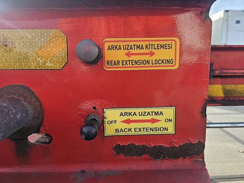 Container transporter/ Swap body semi-trailer OZGUL MULTI: picture 8