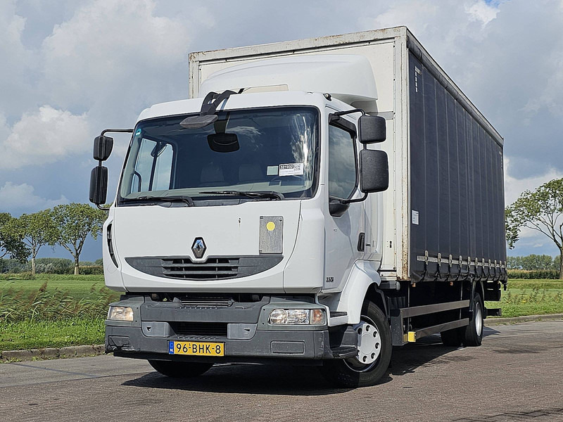 Renault MIDLUM 220.12 - Curtainsider truck: picture 1 Renault MIDLUM 220.12 - Curtainsider truck: picture 1