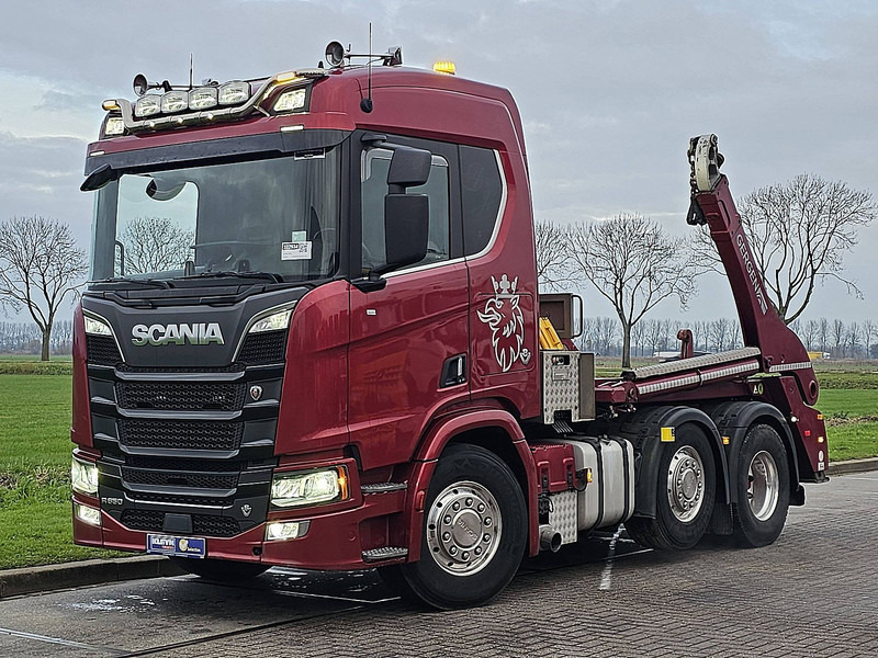 Scania R580 GERGEN TAK VL ADONIS - Skip loader truck: picture 2 Scania R580 GERGEN TAK VL ADONIS - Skip loader truck: picture 2
