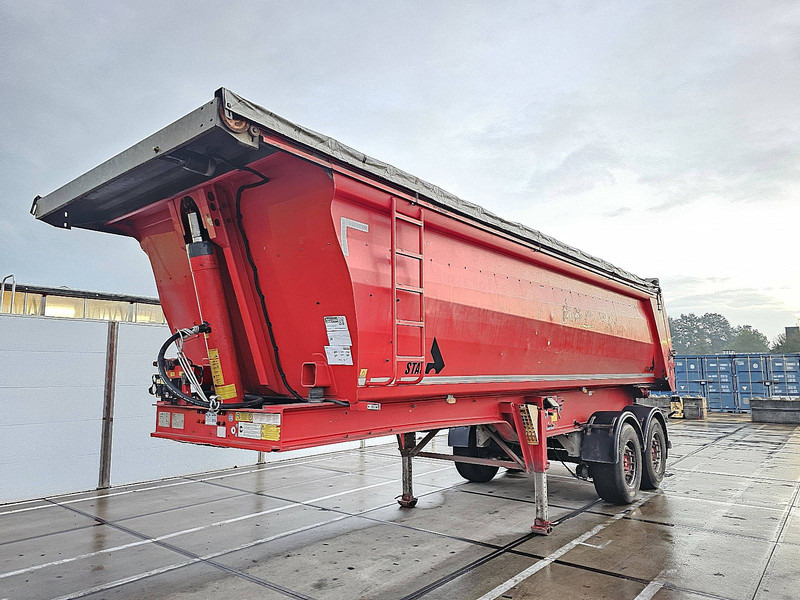 Stas SA232K ALU 2 AXLE DISC BRAKES - Tipper semi-trailer: picture 1 Stas SA232K ALU 2 AXLE DISC BRAKES - Tipper semi-trailer: picture 1