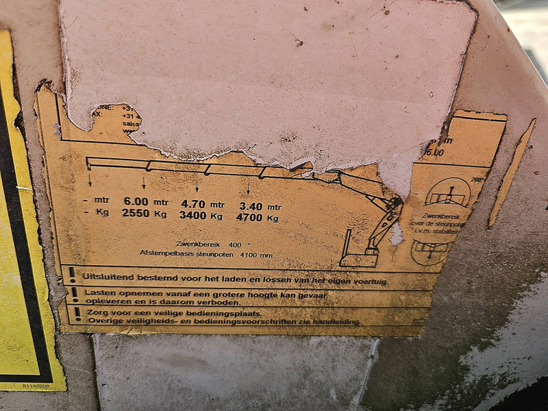 Dropside/ Flatbed semi-trailer Vogelzang VO2-STG-15-30-STN Crane Kran Kraan: picture 9 Dropside/ Flatbed semi-trailer Vogelzang VO2-STG-15-30-STN Crane Kran Kraan: picture 9